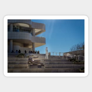 Art Revealed Getty Center Sticker